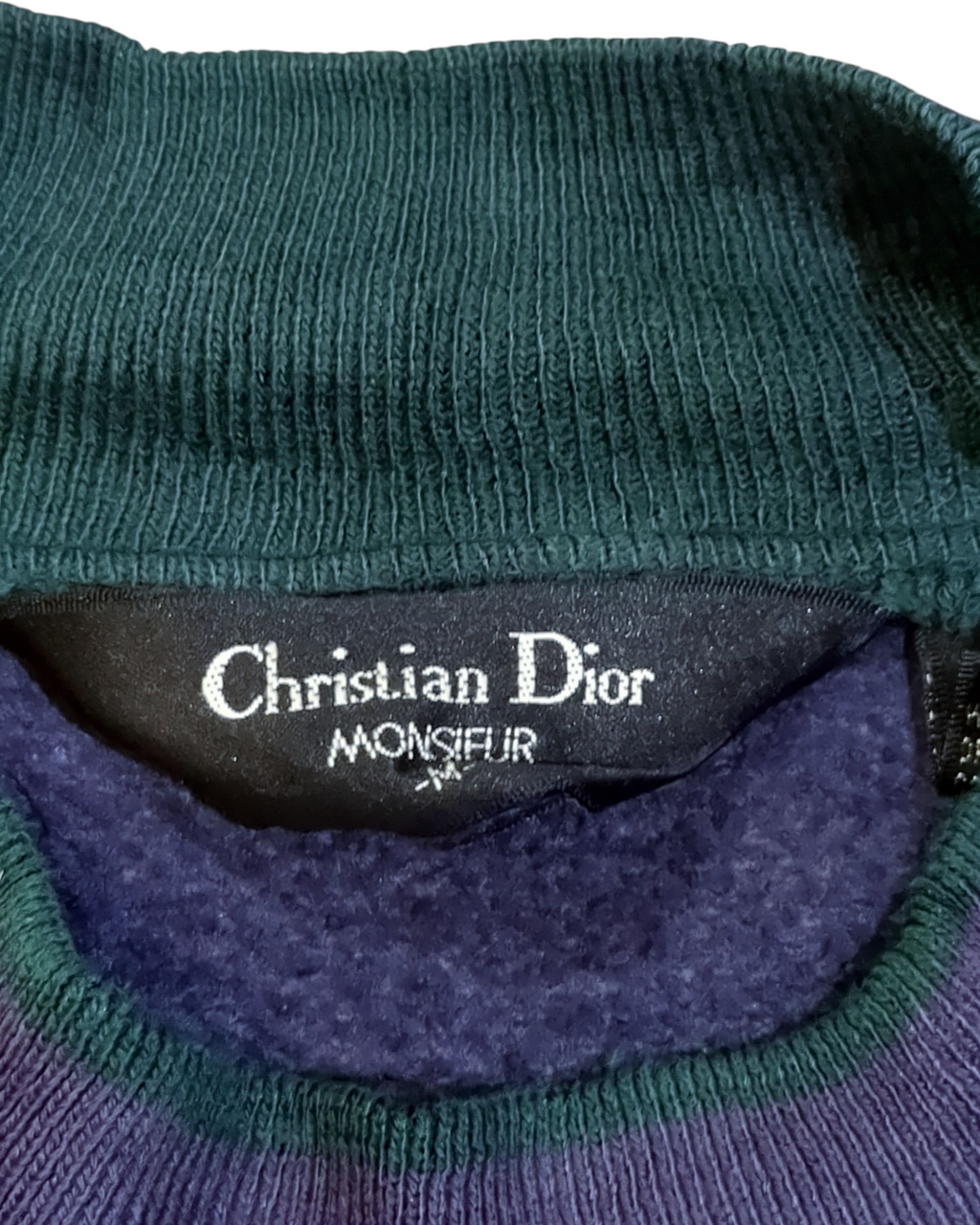 Christian Dior 90s Colorblock Sweatshirt - (M)