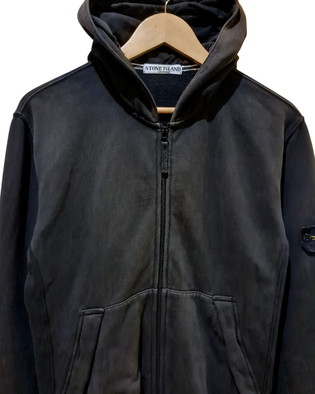 Stone Island 2011 Zip Up Hoodie - (L)