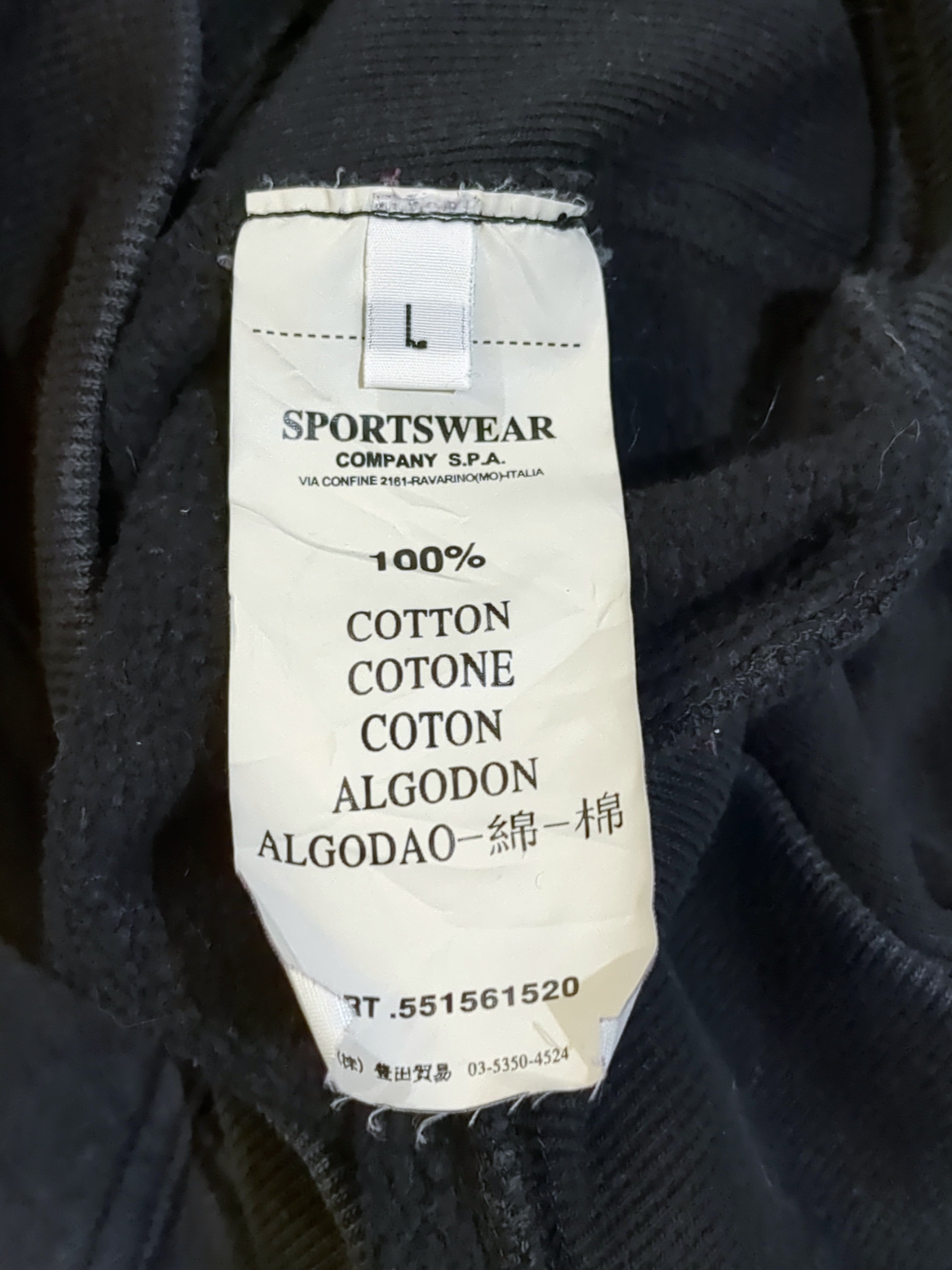 Stone Island 2011 Zip Up Hoodie - (L)