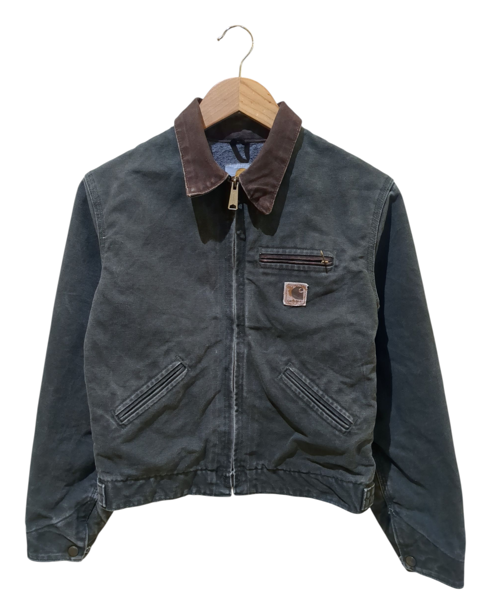 Carhartt 00s Blanket Lined Detroit Jacket - (S)