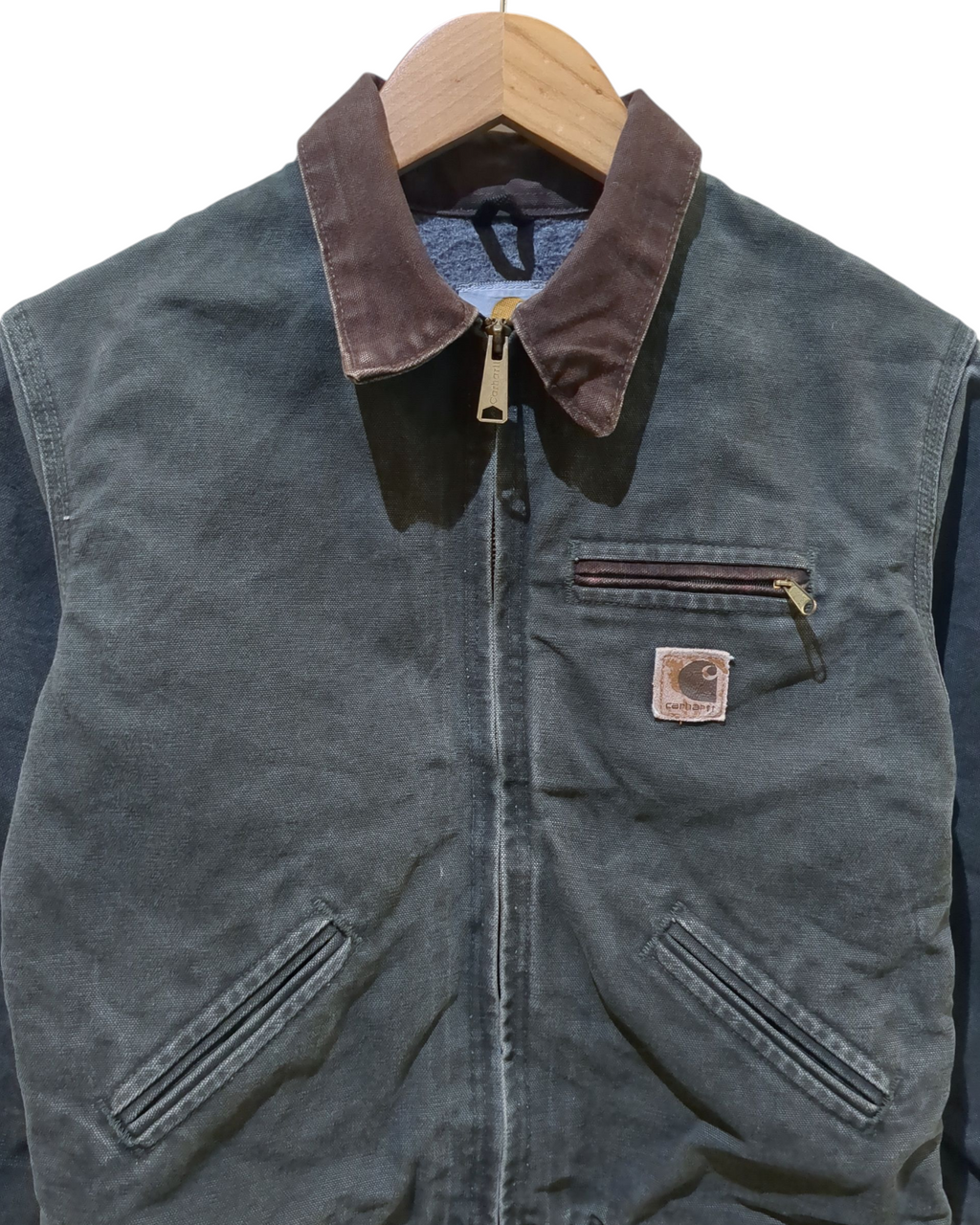 Carhartt 00s Blanket Lined Detroit Jacket - (S)