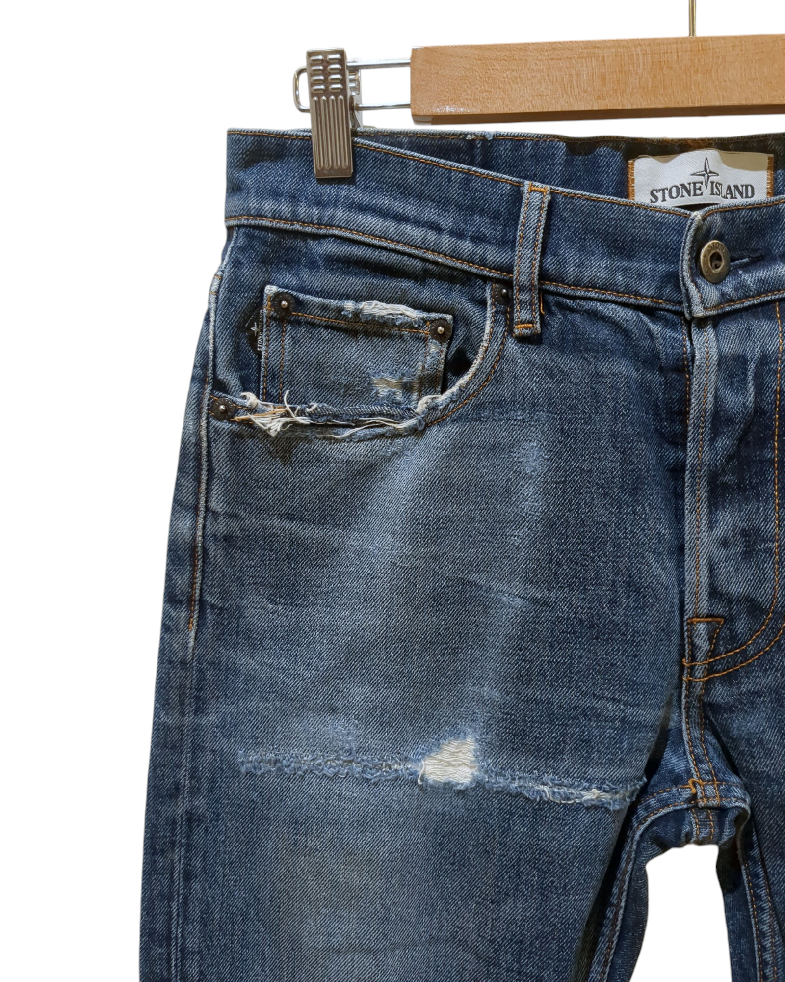 Stone Island 2016 SL Denim Jeans - (W32 x L36)