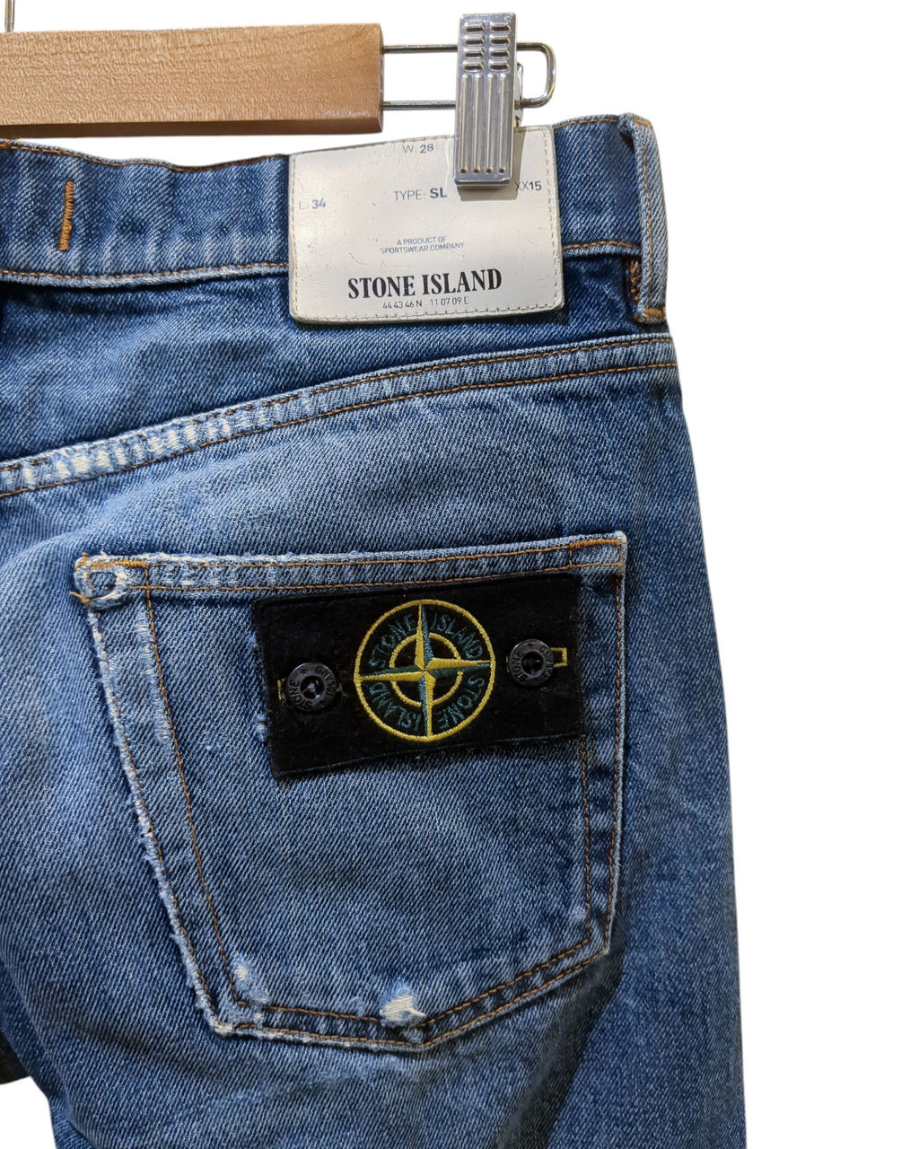 Stone Island 2016 SL Denim Jeans - (W32 x L36)