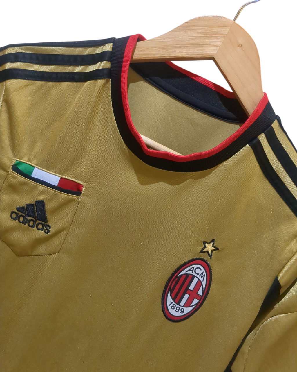 2013-14 Adidas AC Milan Third Shirt - (S)