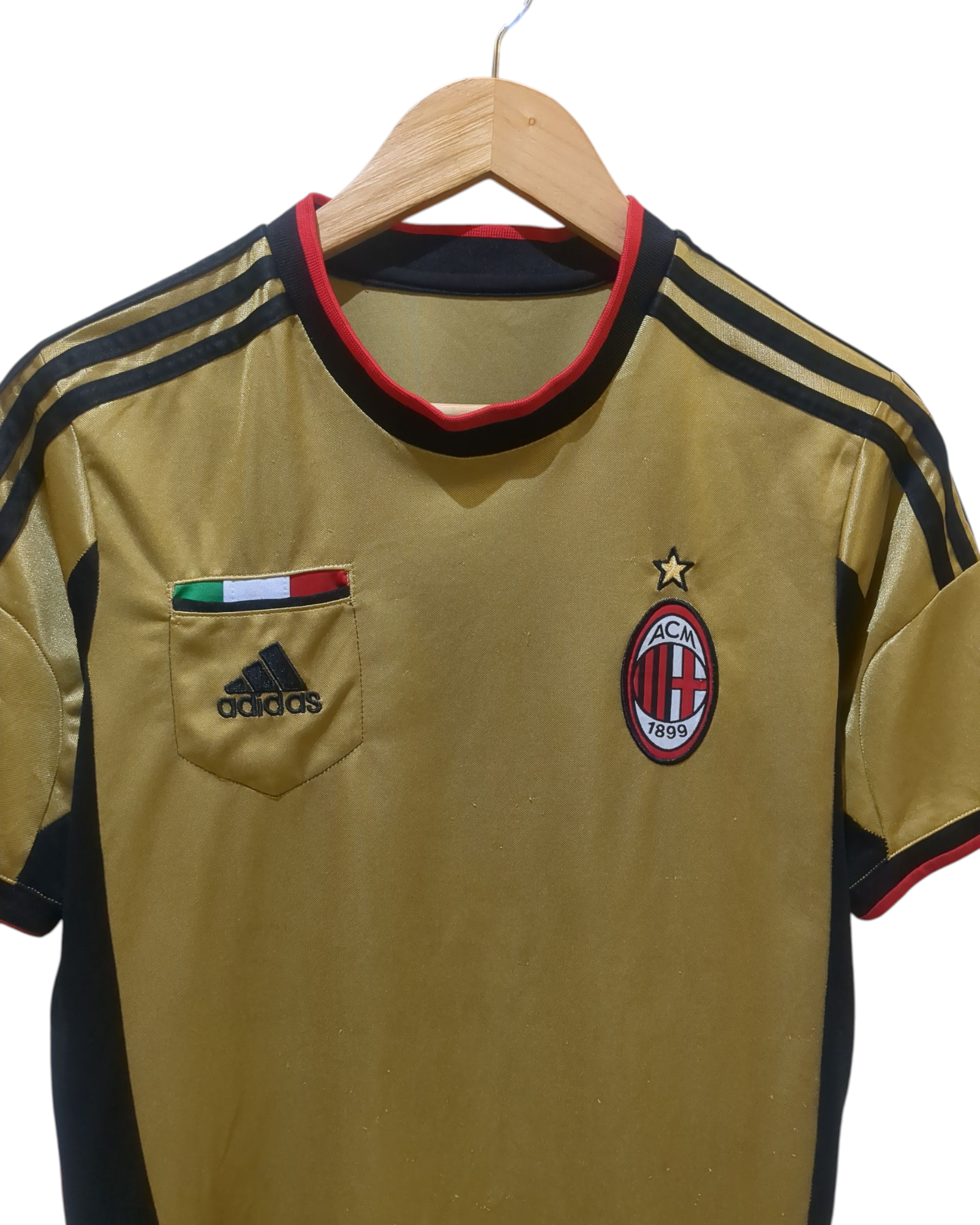 2013-14 Adidas AC Milan Third Shirt - (S)