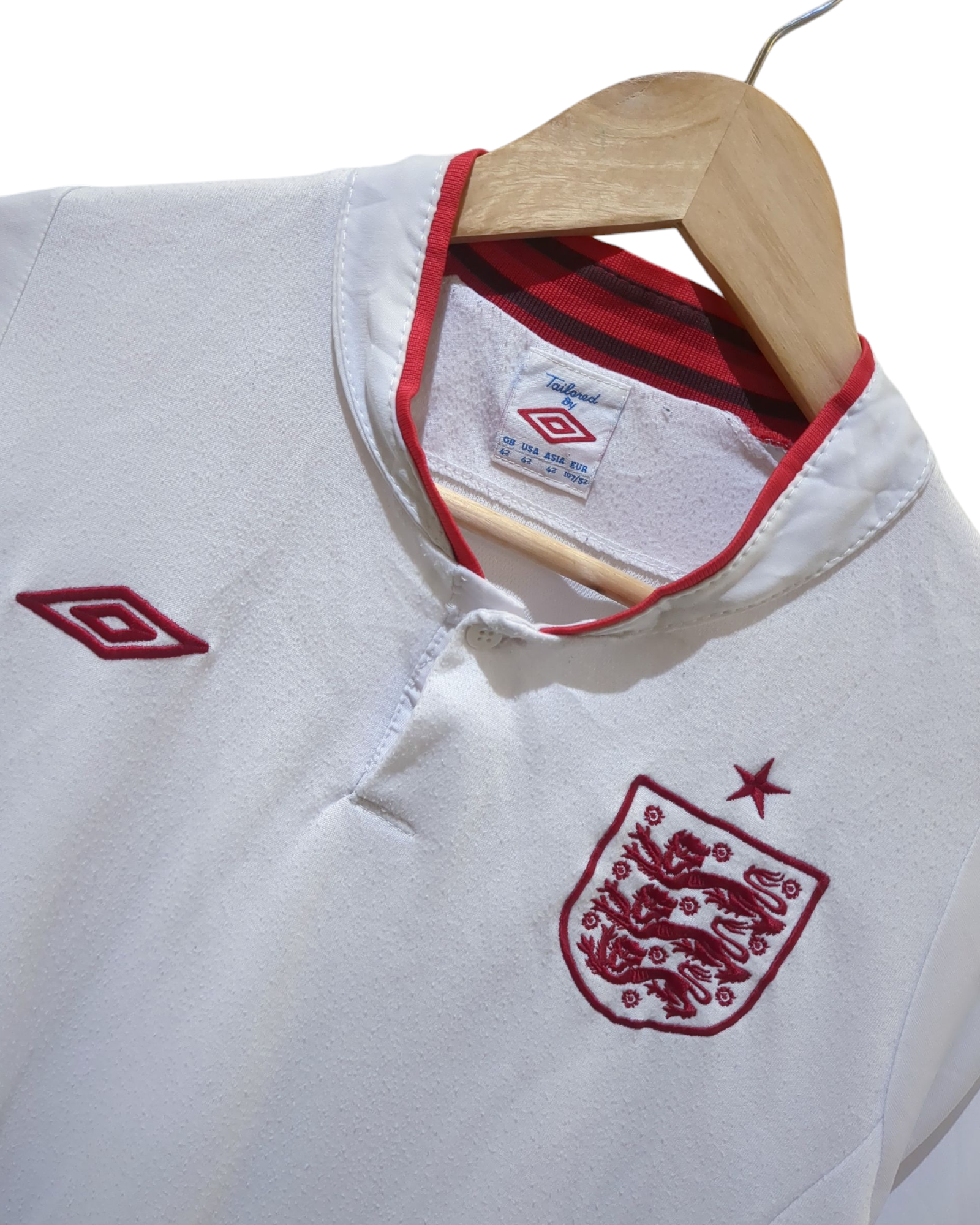 2012-13 Umbro England Home Shirt - (M)