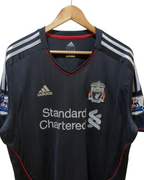 2011-12 Adidas Liverpool Away Shirt #8 Gerrard - (L)