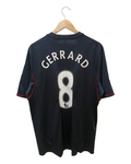 2011-12 Liverpool Adidas Away Shirt #8 Gerrard - (L)