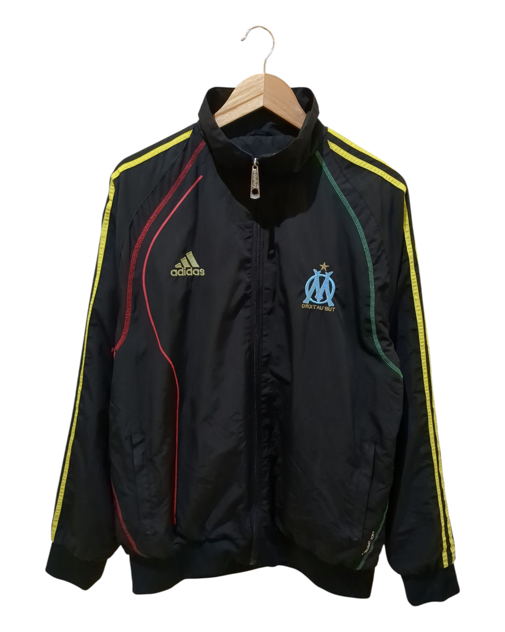 2010-11 Adidas Olympique Marseille Formotion Track Jacket - (L)