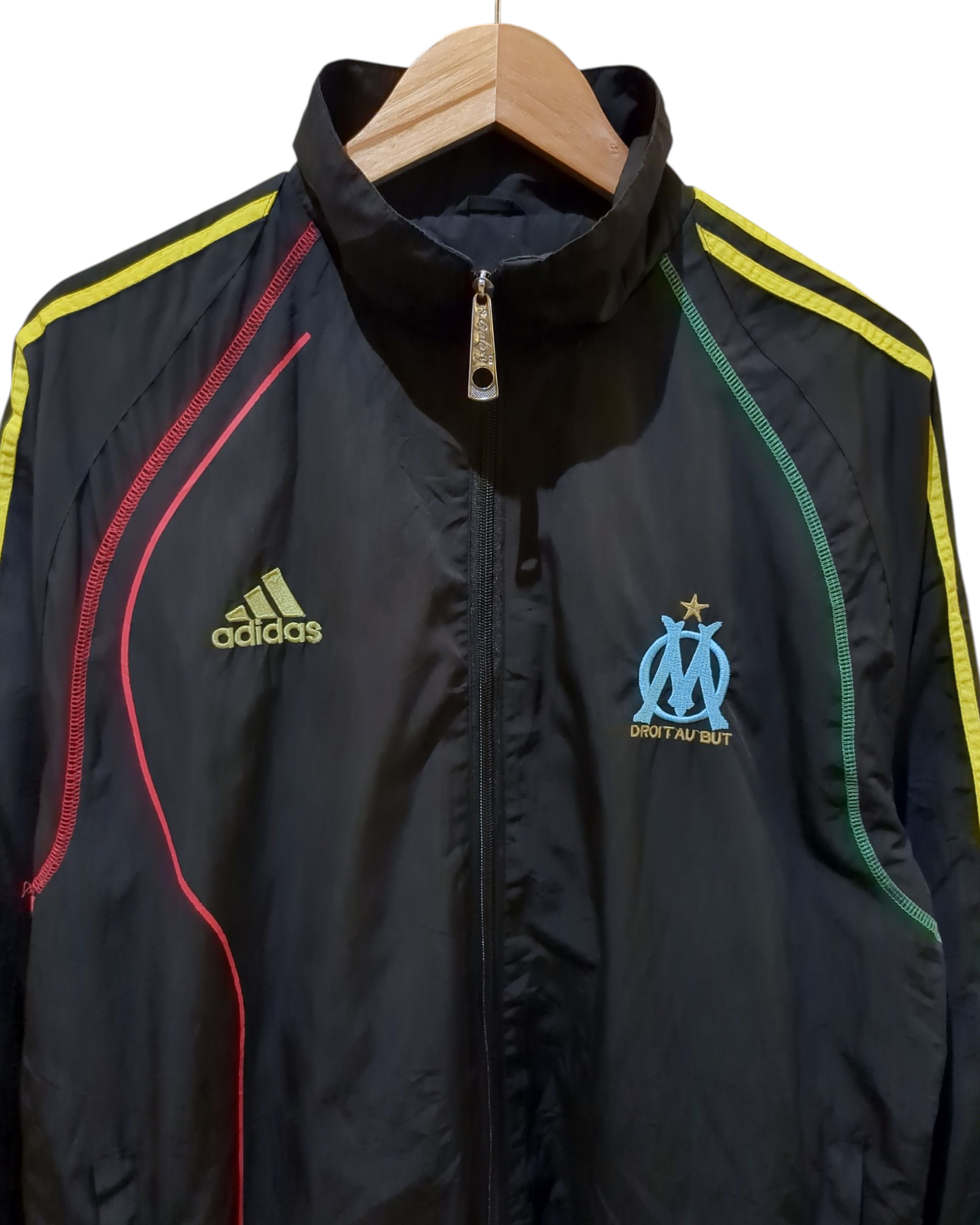 2010-11 Adidas Olympique Marseille Formotion Track Jacket - (L)
