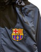 2011-12 Nike Barcelona Hooded Rain Jacket - (L)