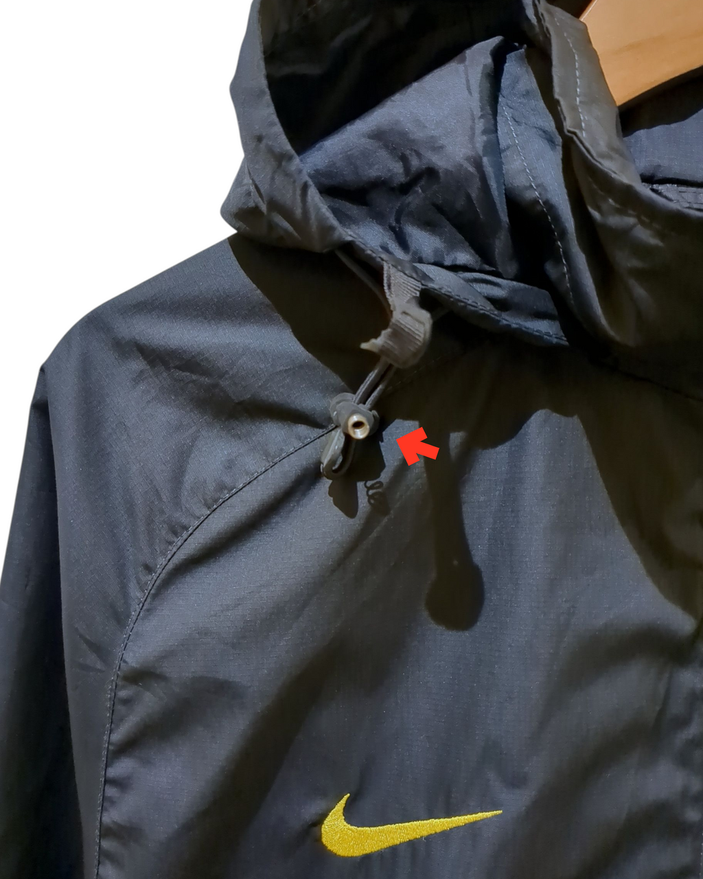 2011-12 Nike Barcelona Hooded Rain Jacket - (L)