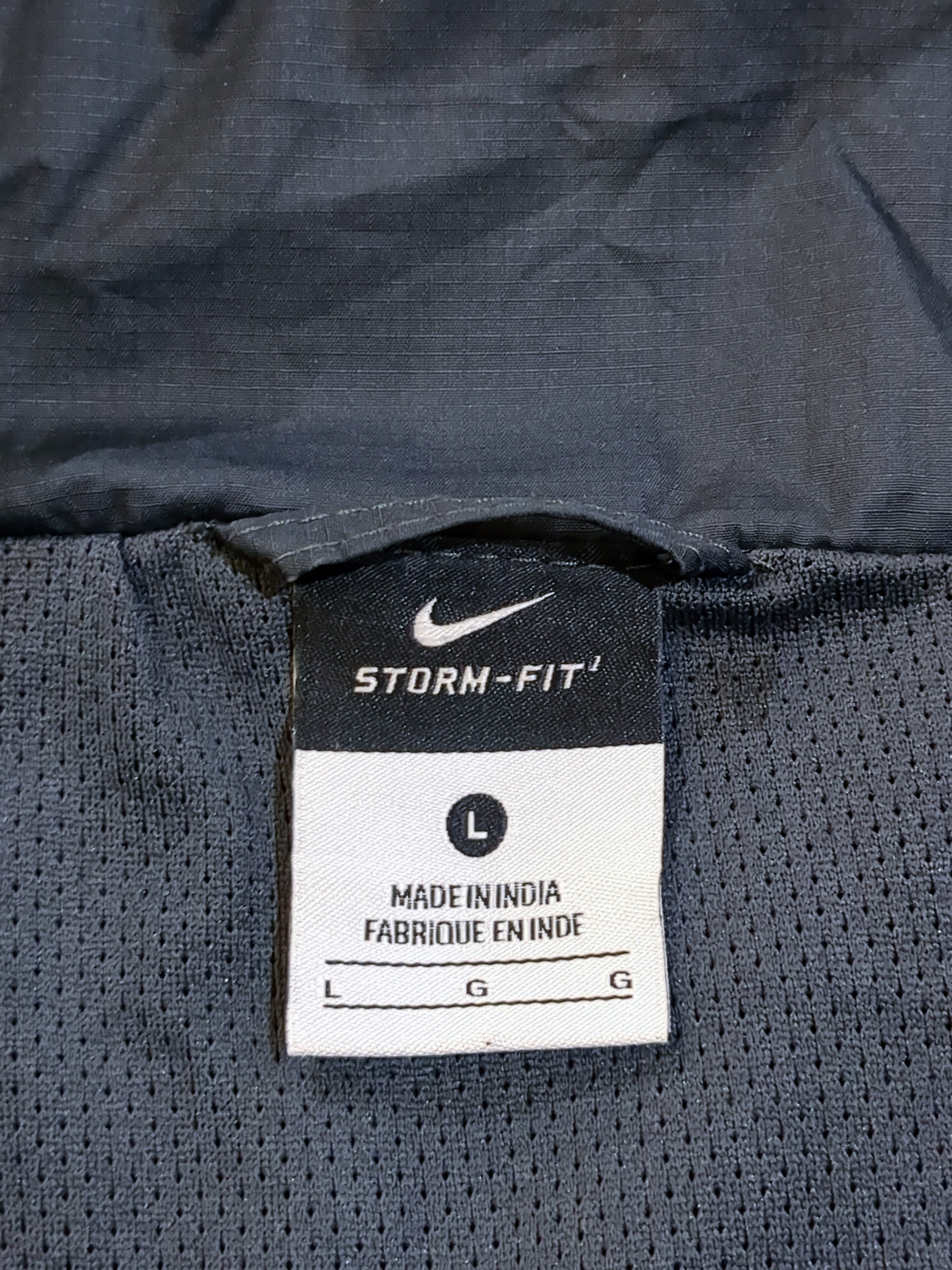 2011-12 Nike Barcelona Hooded Rain Jacket - (L)