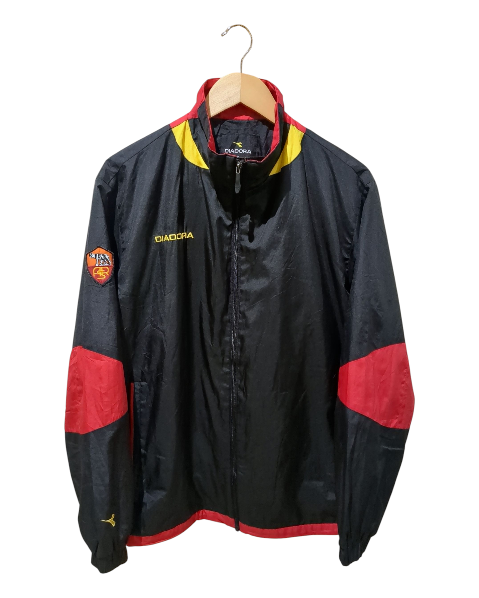 2006-07 Diadora AS Roma Track Jacket - (XL)