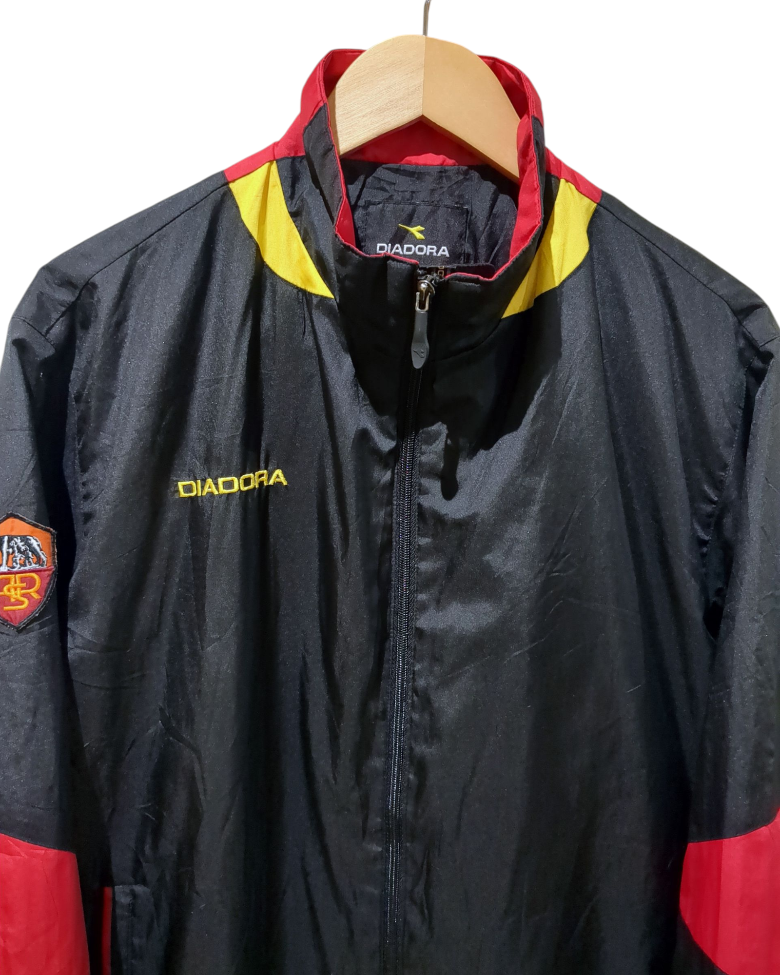 2006-07 Diadora AS Roma Track Jacket - (XL)