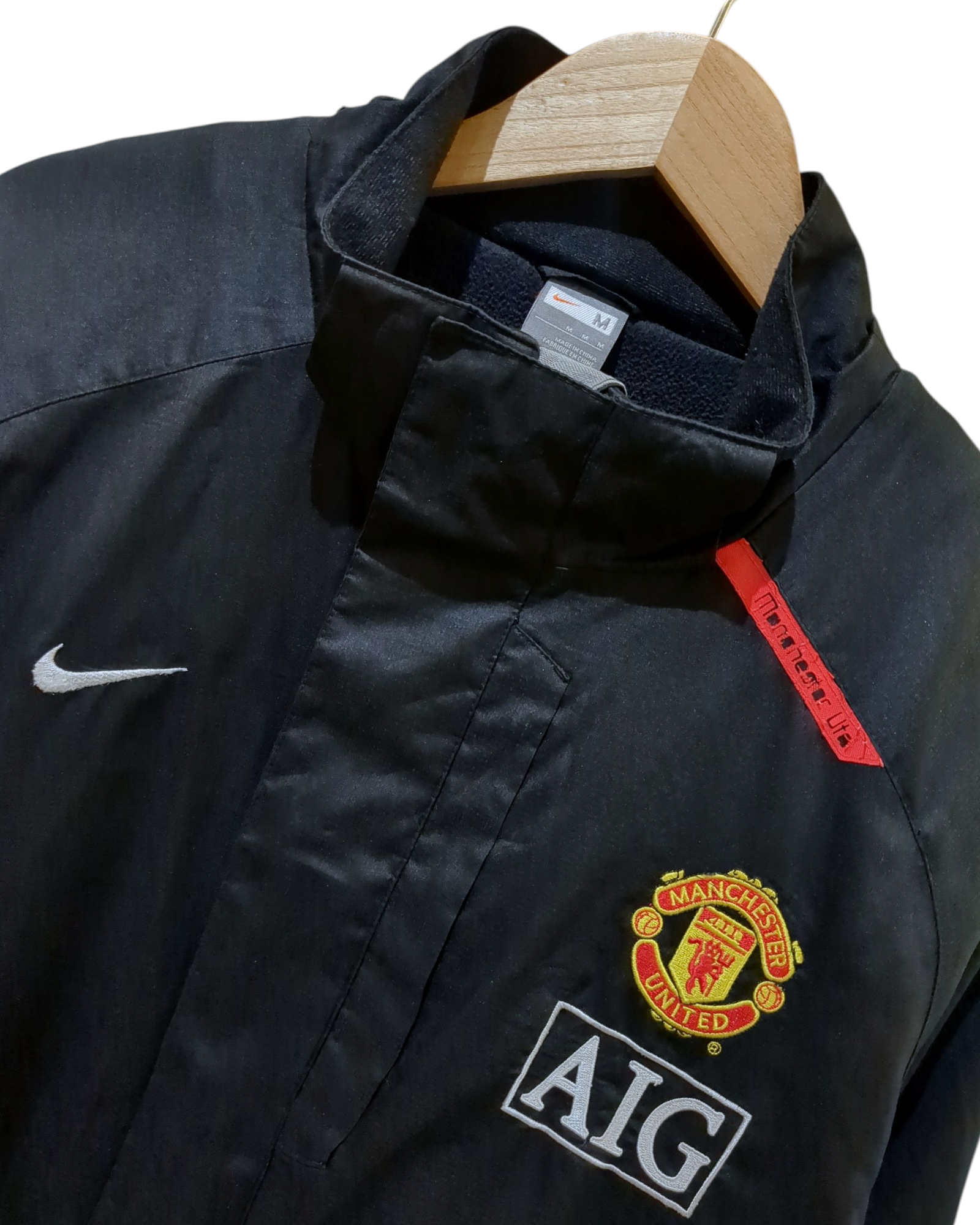 2007-08 Nike Manchester United Padded Jacket - (XL)