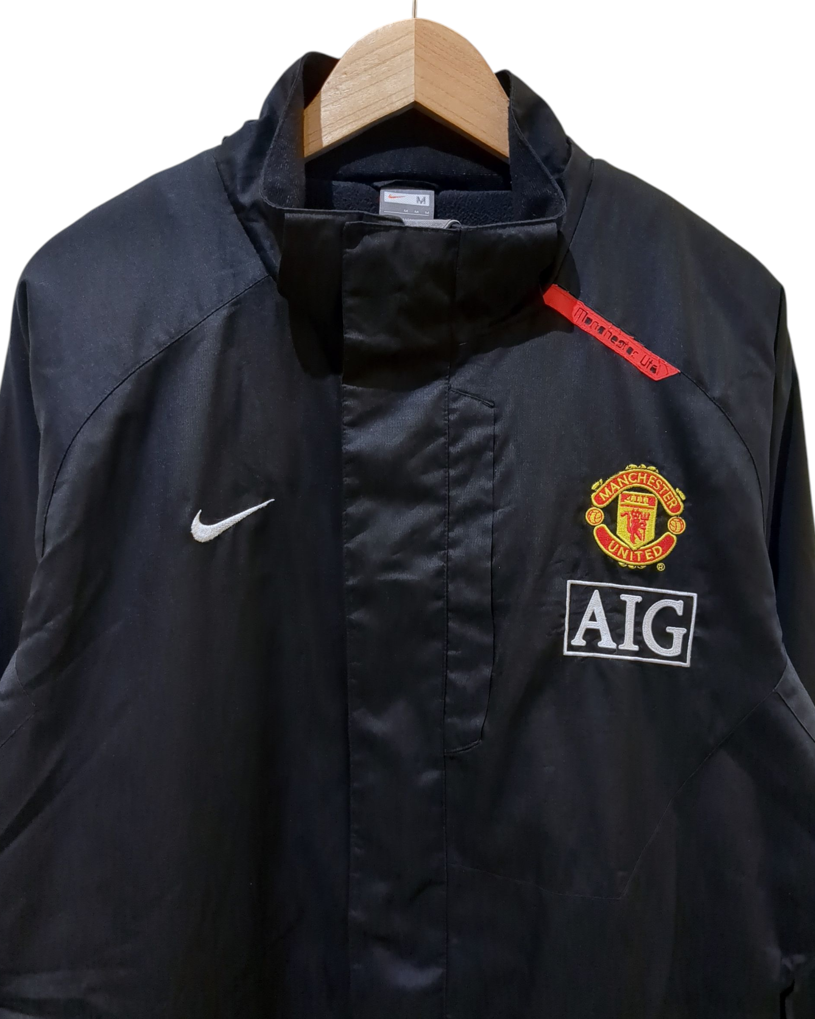 2007-08 Nike Manchester United Padded Jacket - (XL)