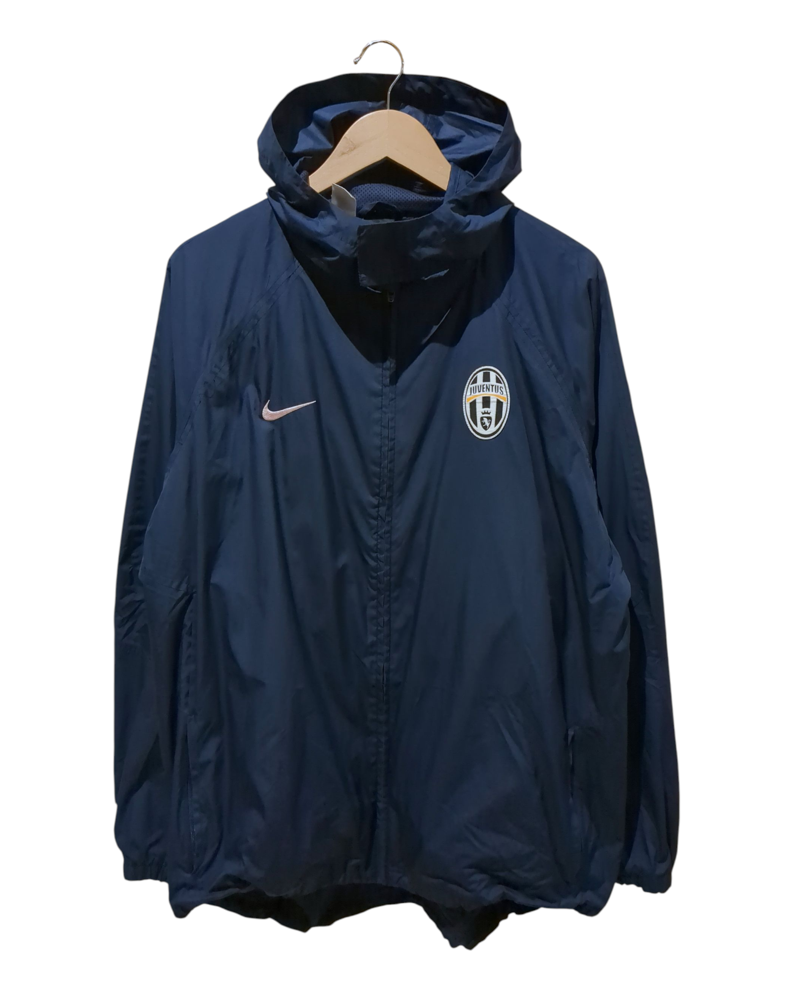 2004-05 Nike Juventus Hooded Rain Jacket - (XL)