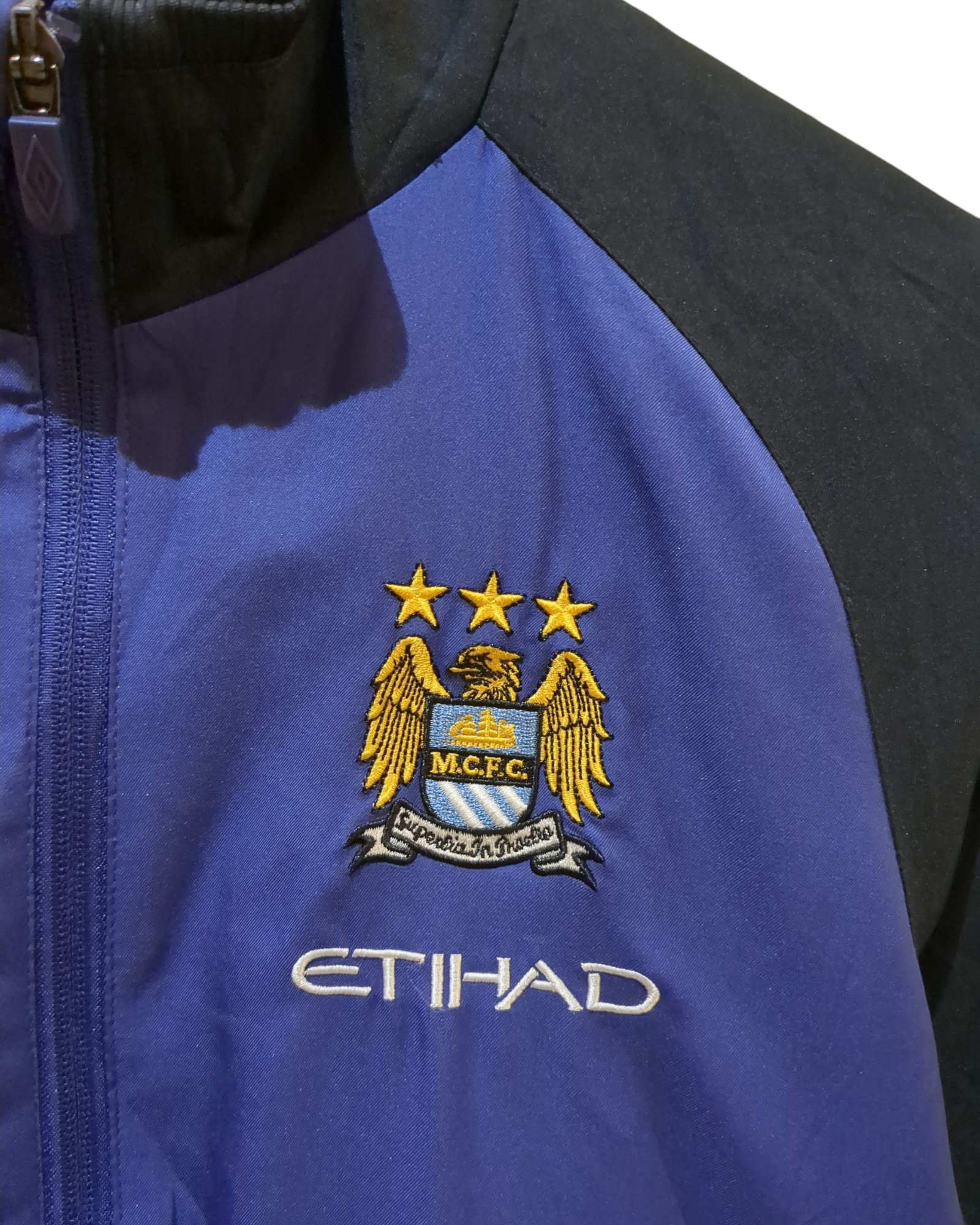 2012-13 Umbro Manchester City Track Jacket - (S)