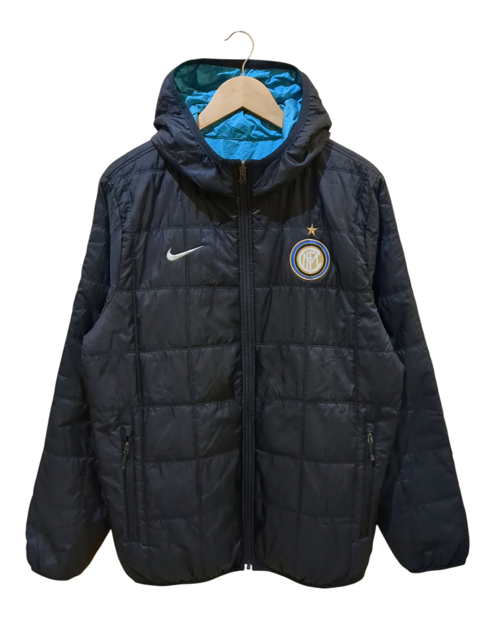 2010-11 Nike Inter Milan Reversible Padded Jacket - (L)