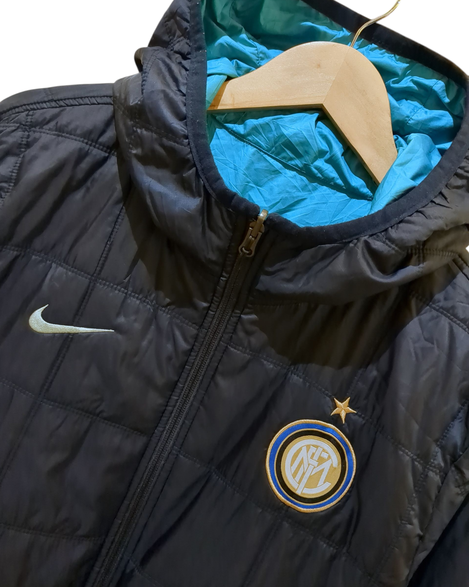 2010-11 Nike Inter Milan Reversible Padded Jacket - (L)