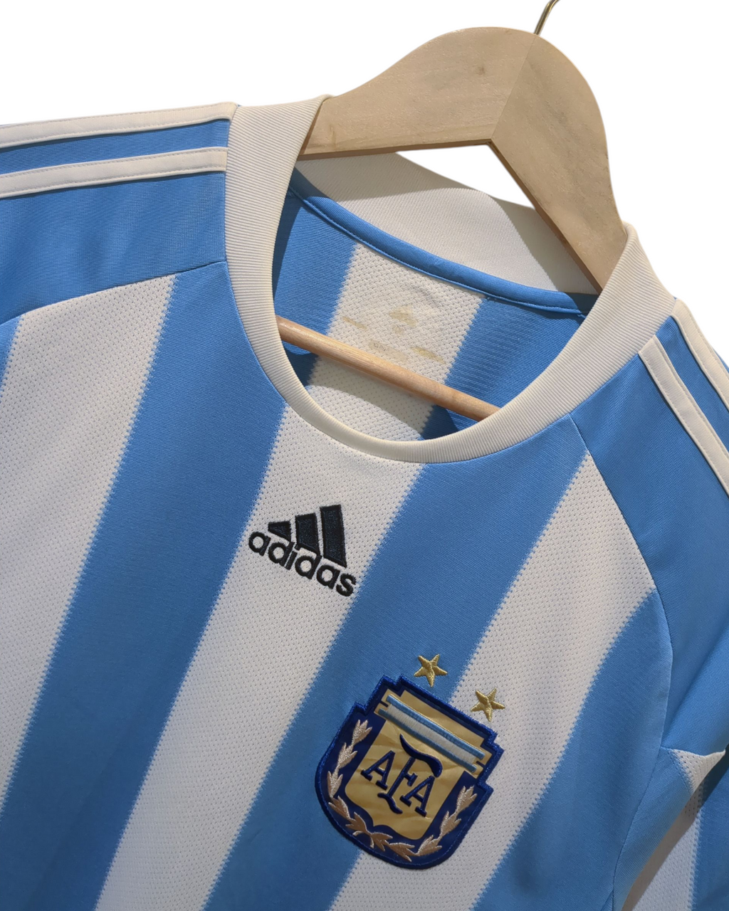 2010-11 Adidas Argentina Home Shirt - (M)