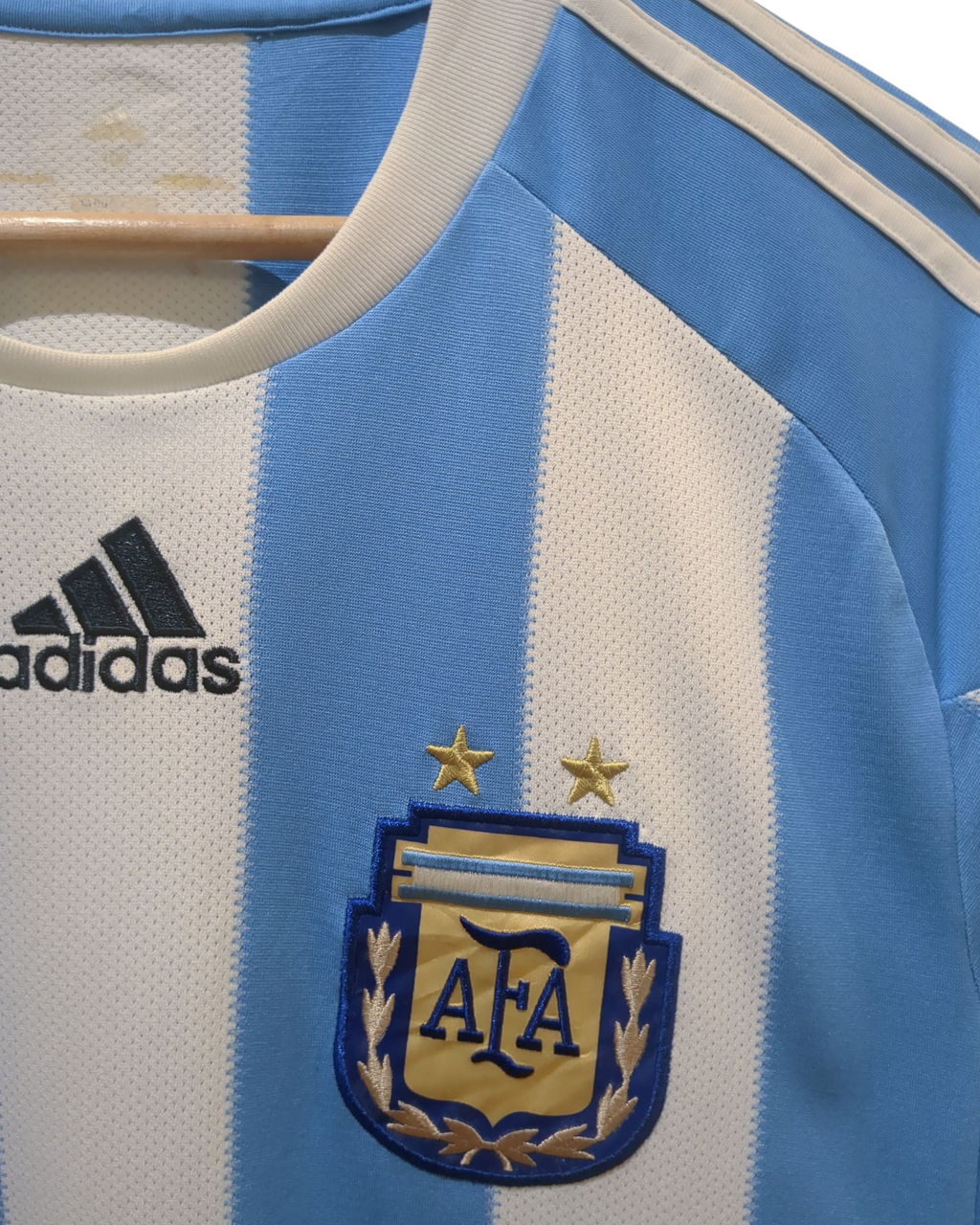 2010-11 Adidas Argentina Home Shirt - (M)
