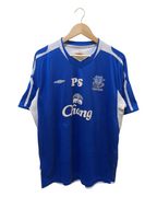 2005-06 Umbro Everton Worn Training Shirt - (XL)