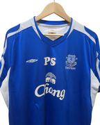 2005-06 Umbro Everton Worn Training Shirt - (XL)
