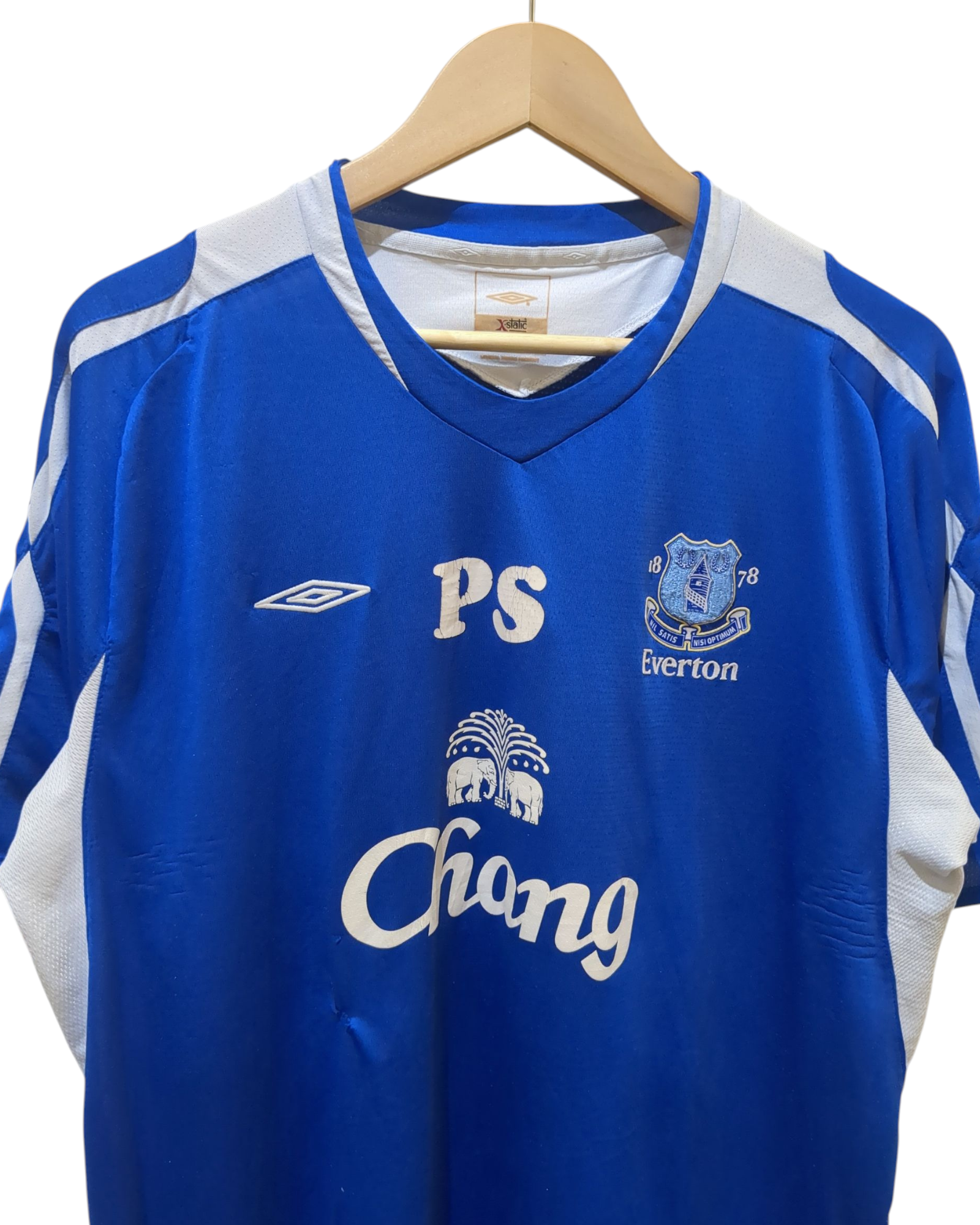 2005-06 Umbro Everton Worn Training Shirt - (XL)