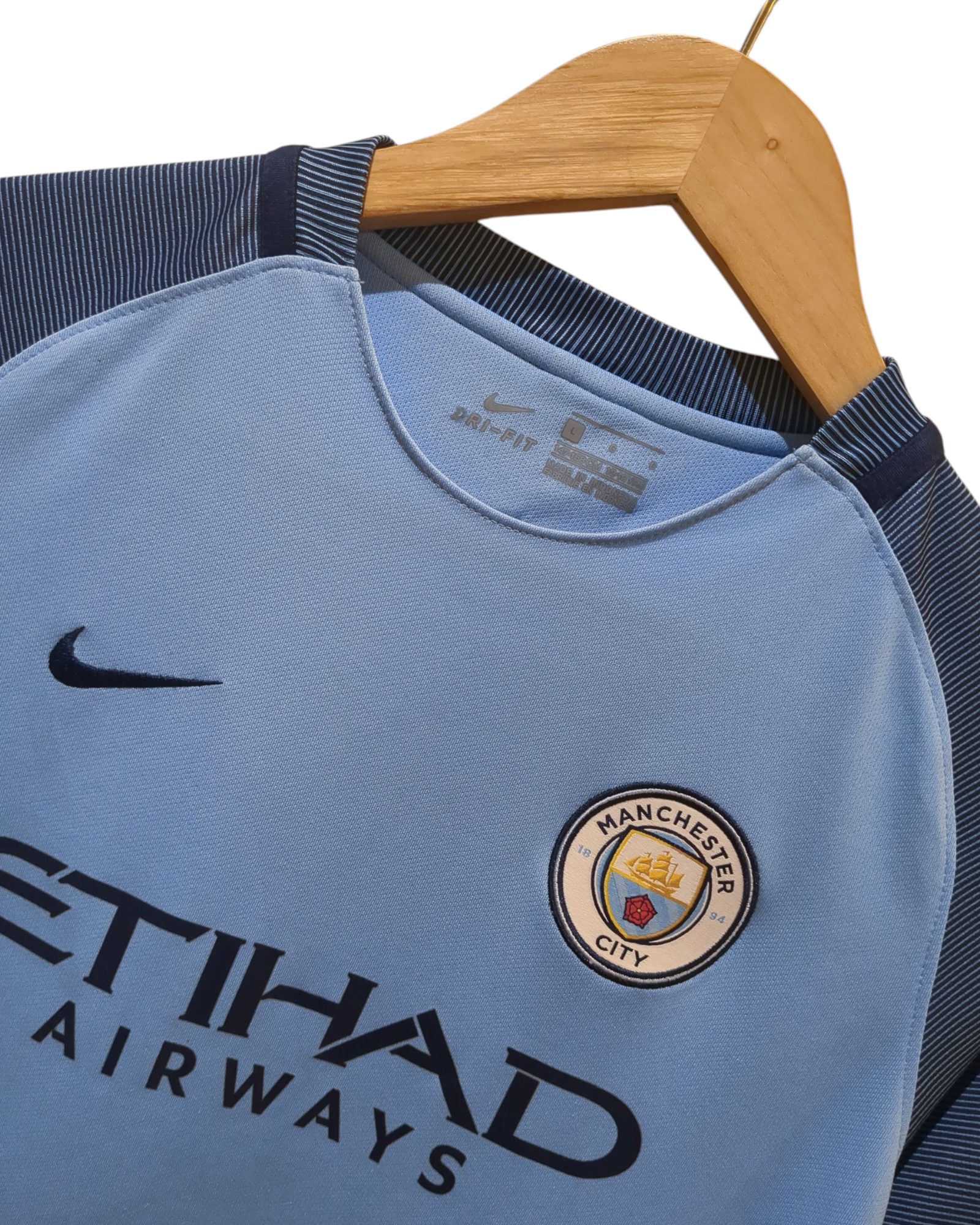 2016-17 Nike Manchester City Home Shirt - (S)