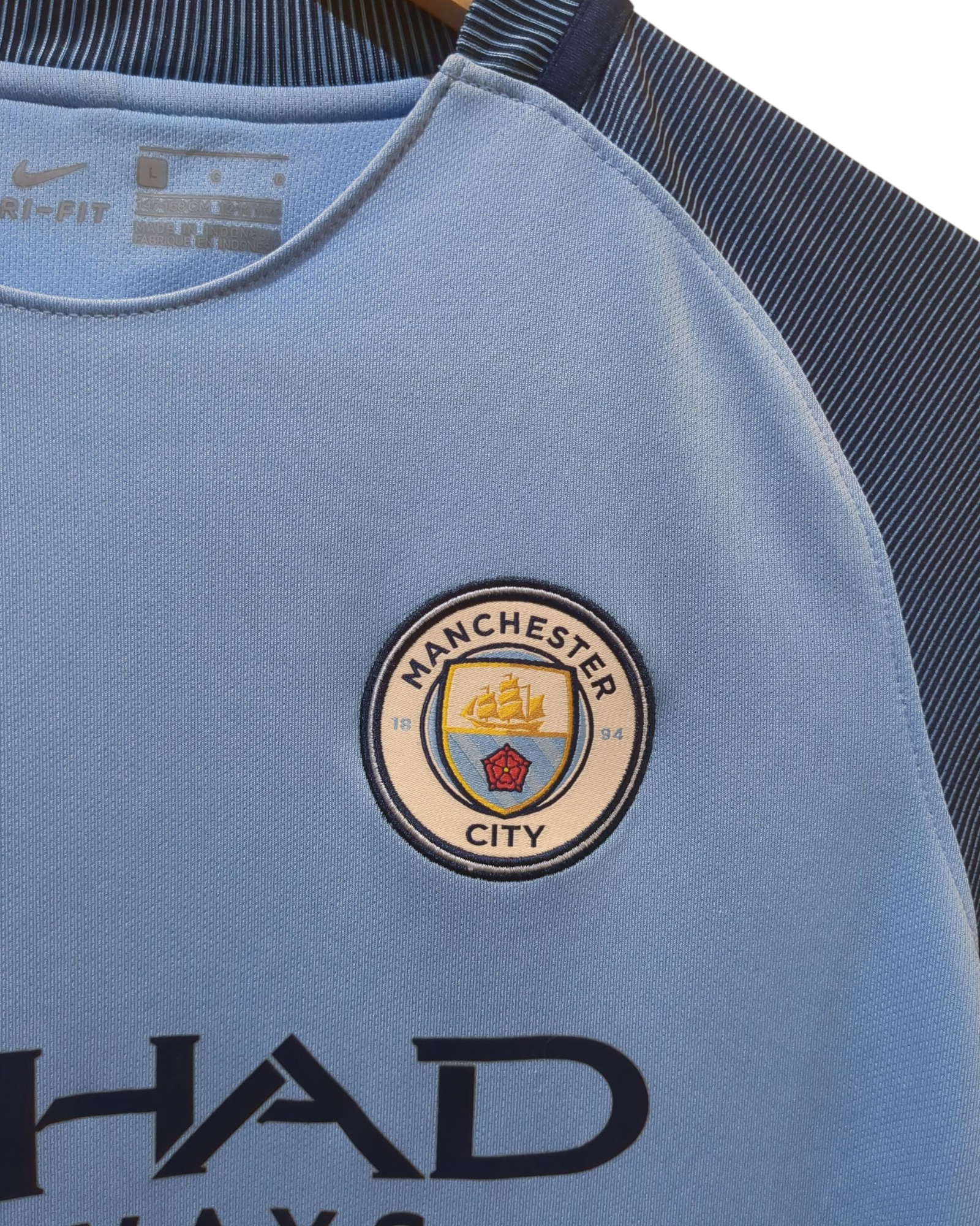 2016-17 Nike Manchester City Home Shirt - (S)