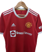 2021-22 Adidas Manchester United Home Shirt - (S)