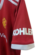 2021-22 Adidas Manchester United Home Shirt - (S)