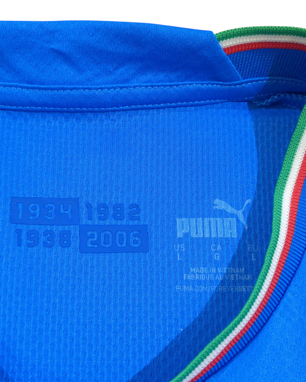 2022-23 Puma Italy Home Shirt - (L)