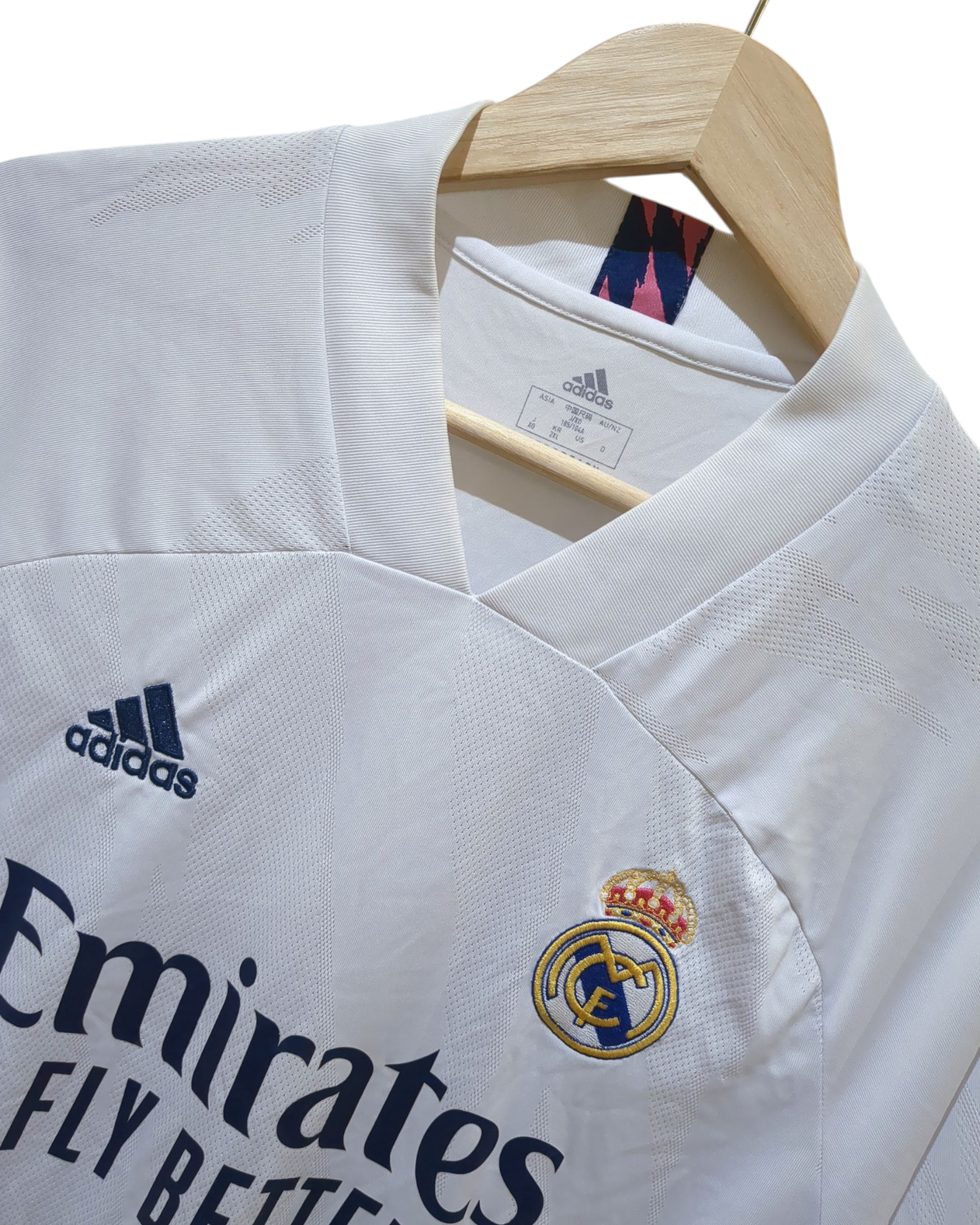 2020-21 Adidas Real Madrid Home Shirt - (M)