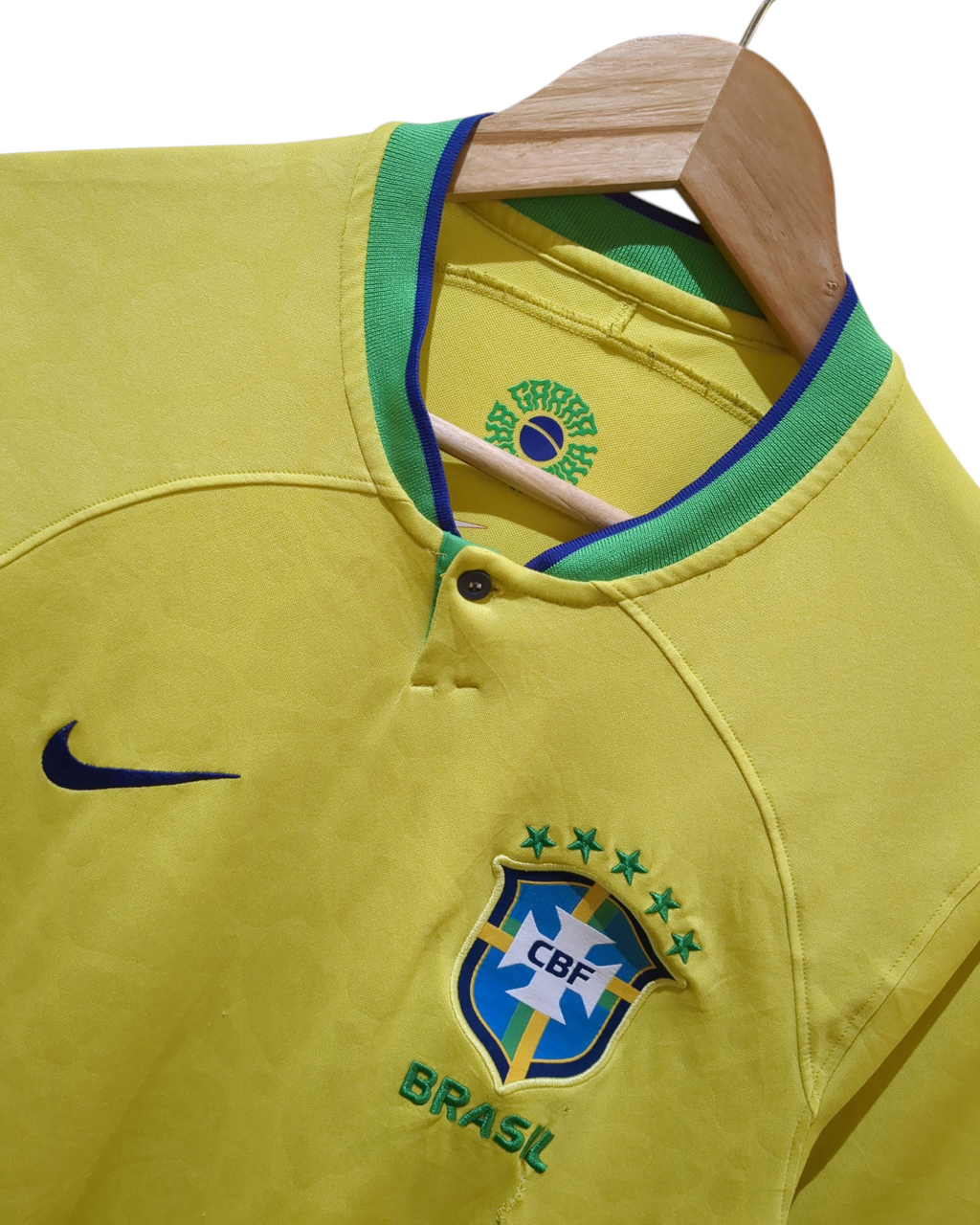 2022-23 Nike Brazil Home Shirt - (S)