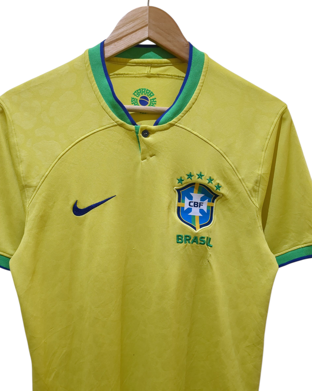 2022-23 Nike Brazil Home Shirt - (S)