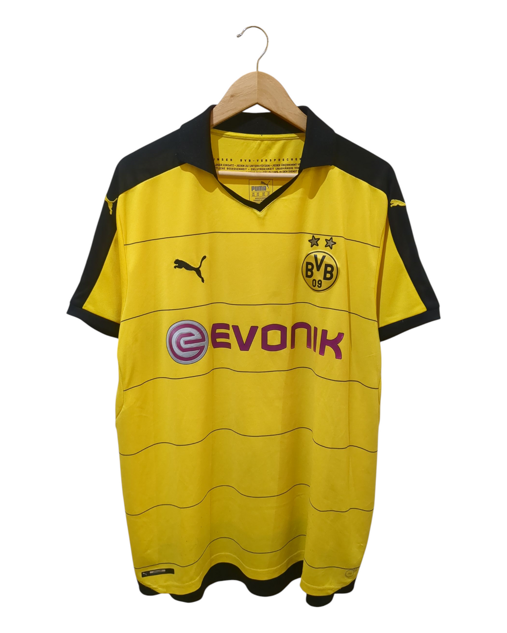 2015-16 Borussia Dortmund Puma Home Shirt - (XL)