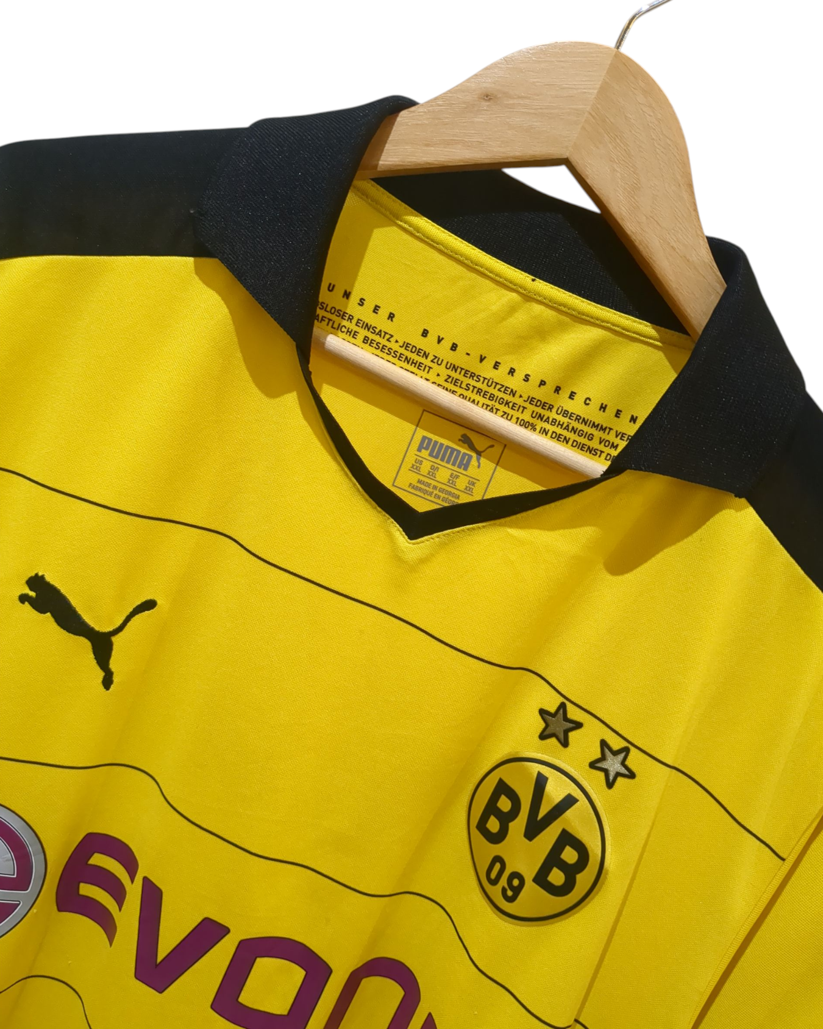 2015-16 Borussia Dortmund Puma Home Shirt - (XL)