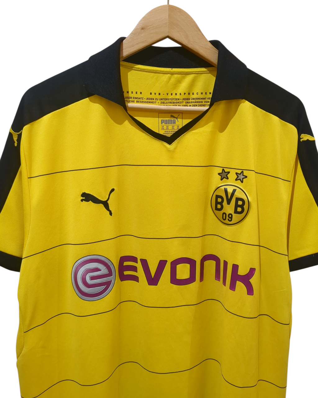 2015-16 Borussia Dortmund Puma Home Shirt - (XL)