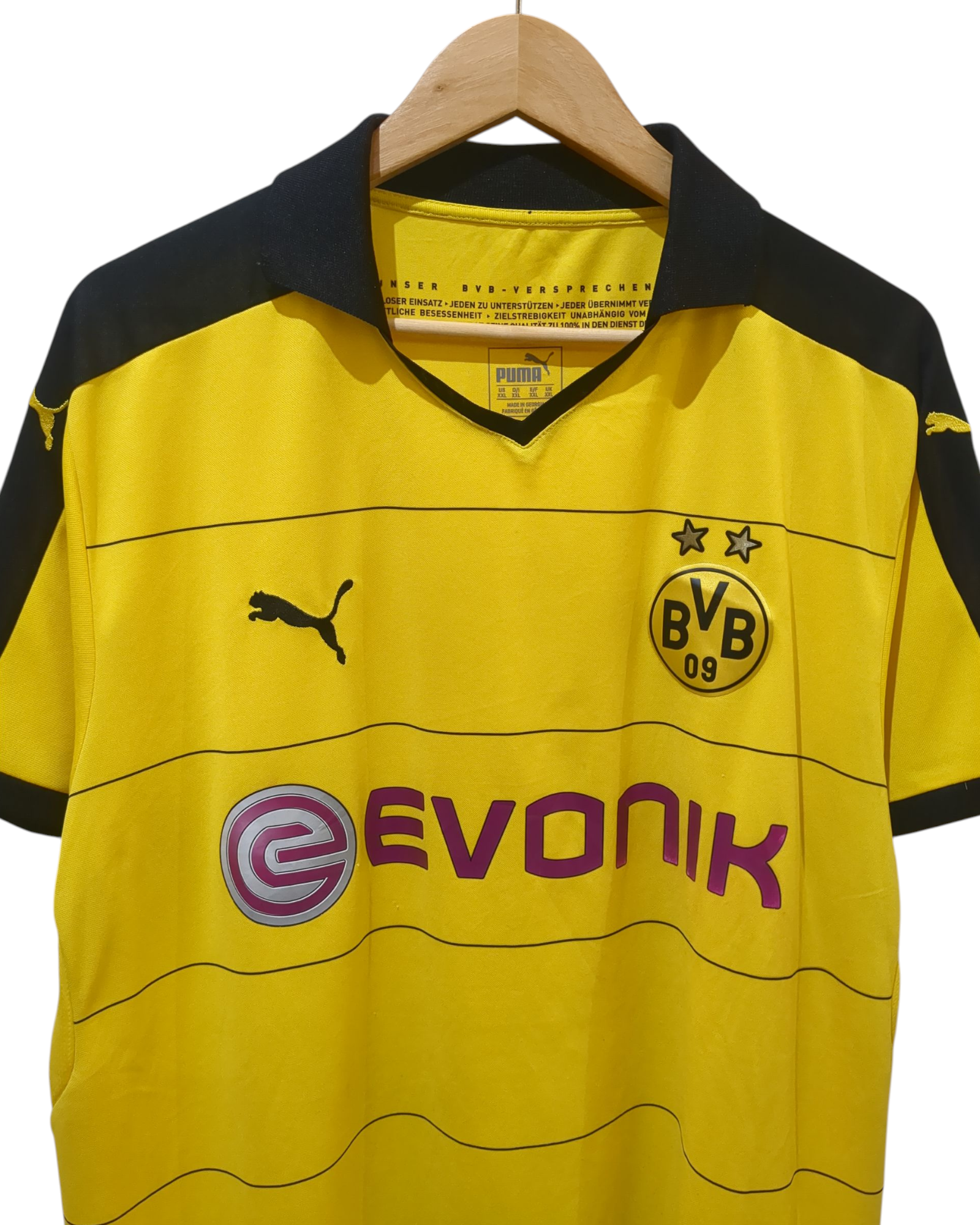 2015-16 Borussia Dortmund Puma Home Shirt - (XL)