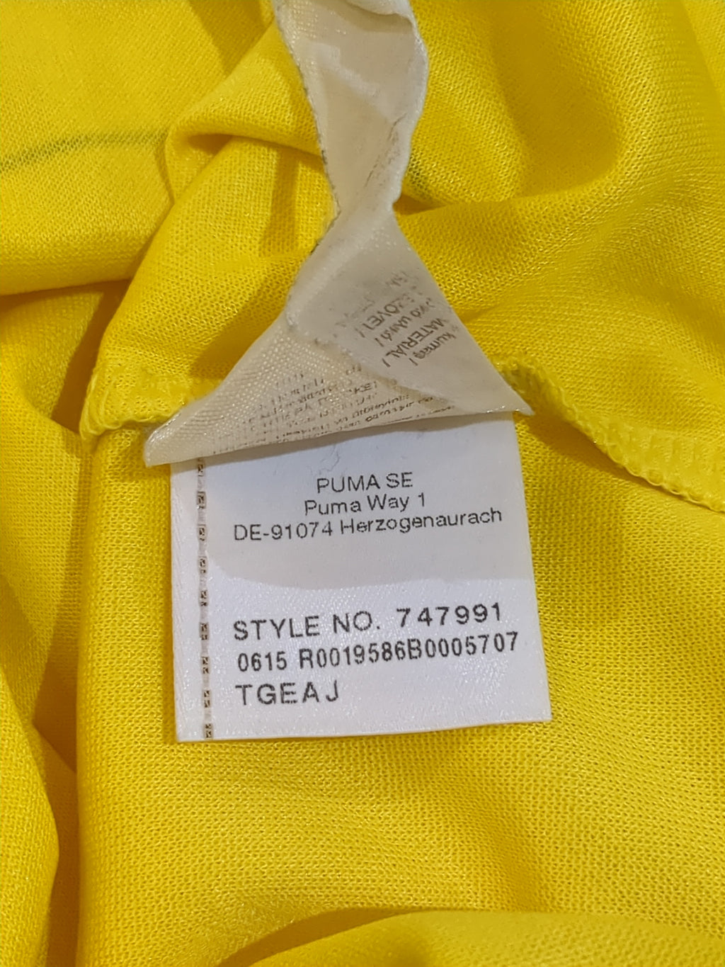 2015-16 Borussia Dortmund Puma Home Shirt - (XL)