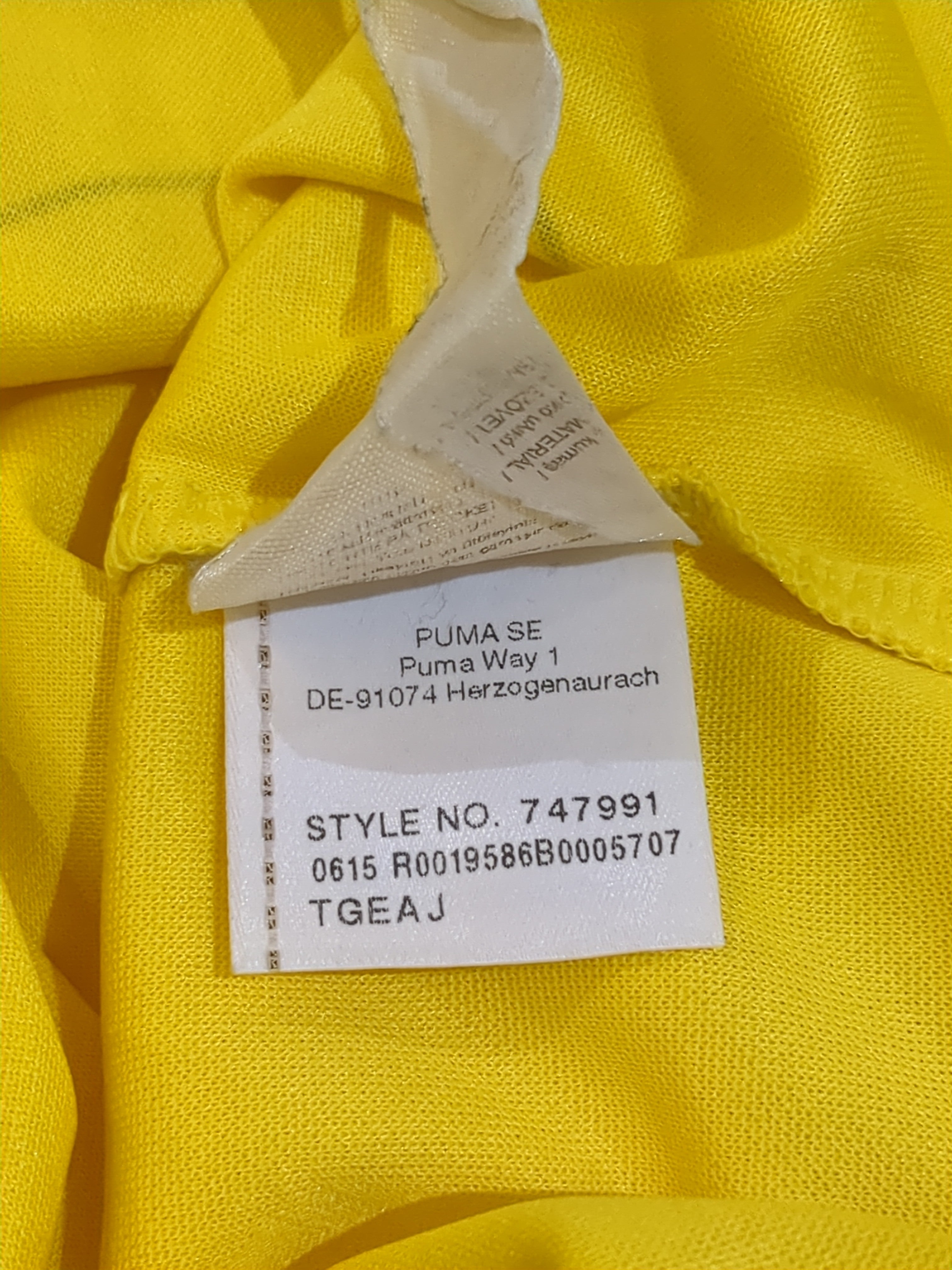 2015-16 Borussia Dortmund Puma Home Shirt - (XL)