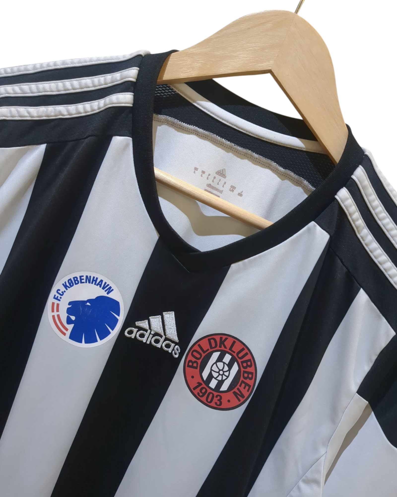 2017-18 Boldklubben 1903 U-17 Adidas Home Shirt #4 - (L)