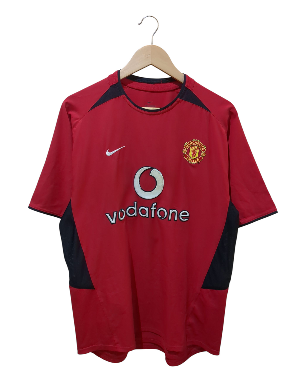 2002-04 Nike Manchester United Home Shirt - (M)