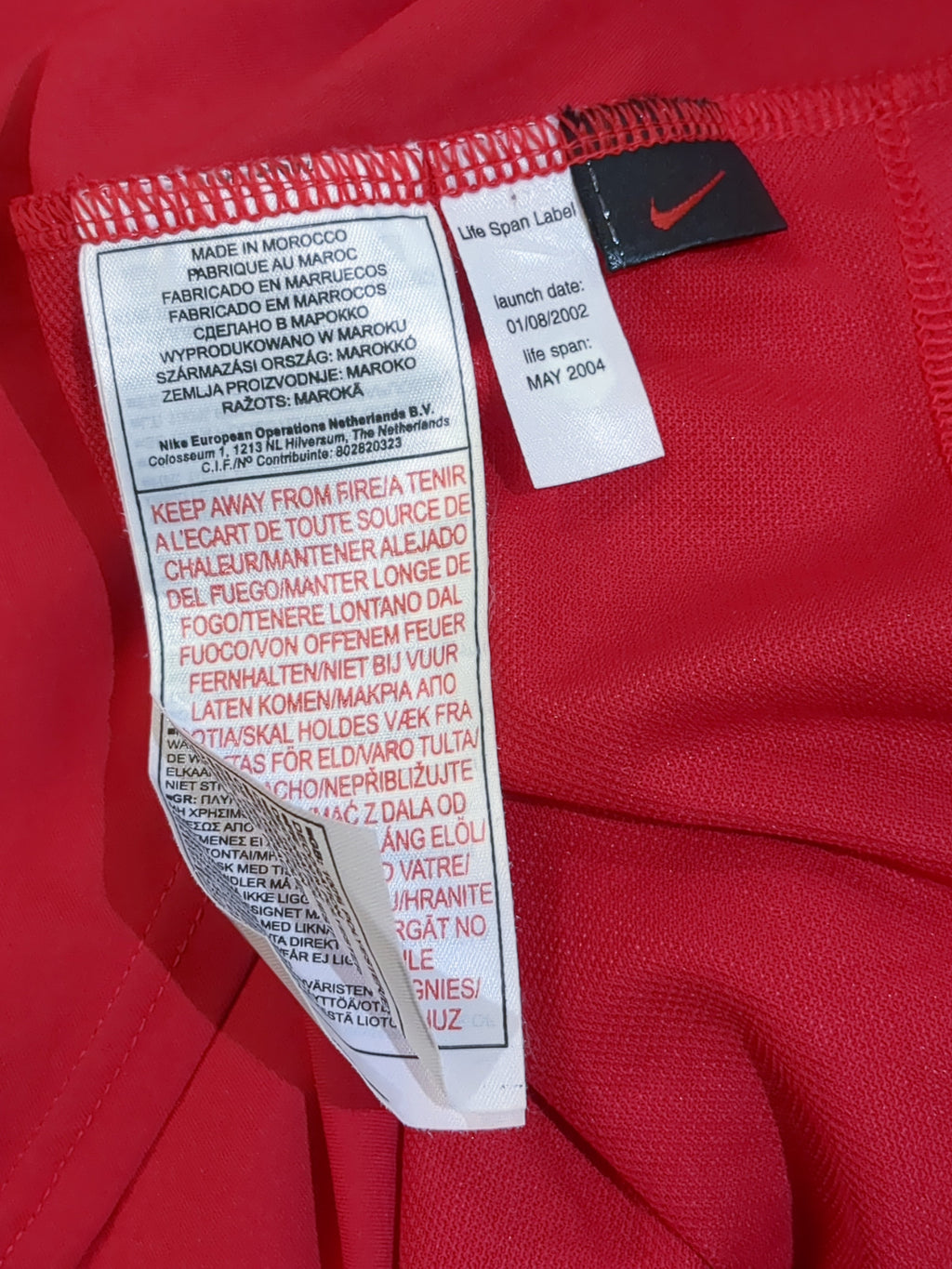 2002-04 Nike Manchester United Home Shirt - (M)