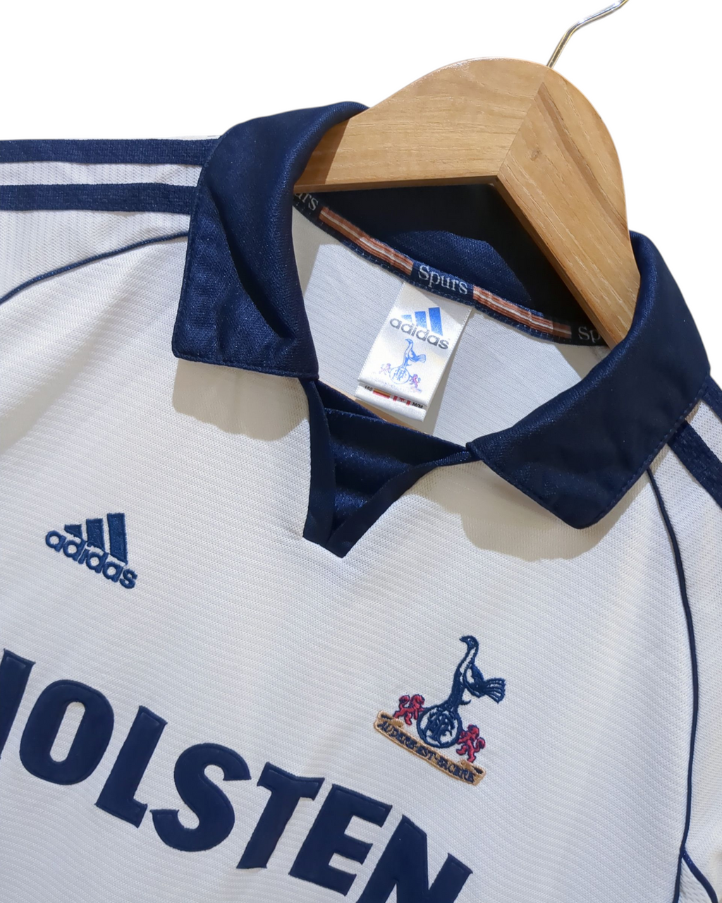 1999-01 Adidas Tottenham Hotspur Home Shirt - (S)