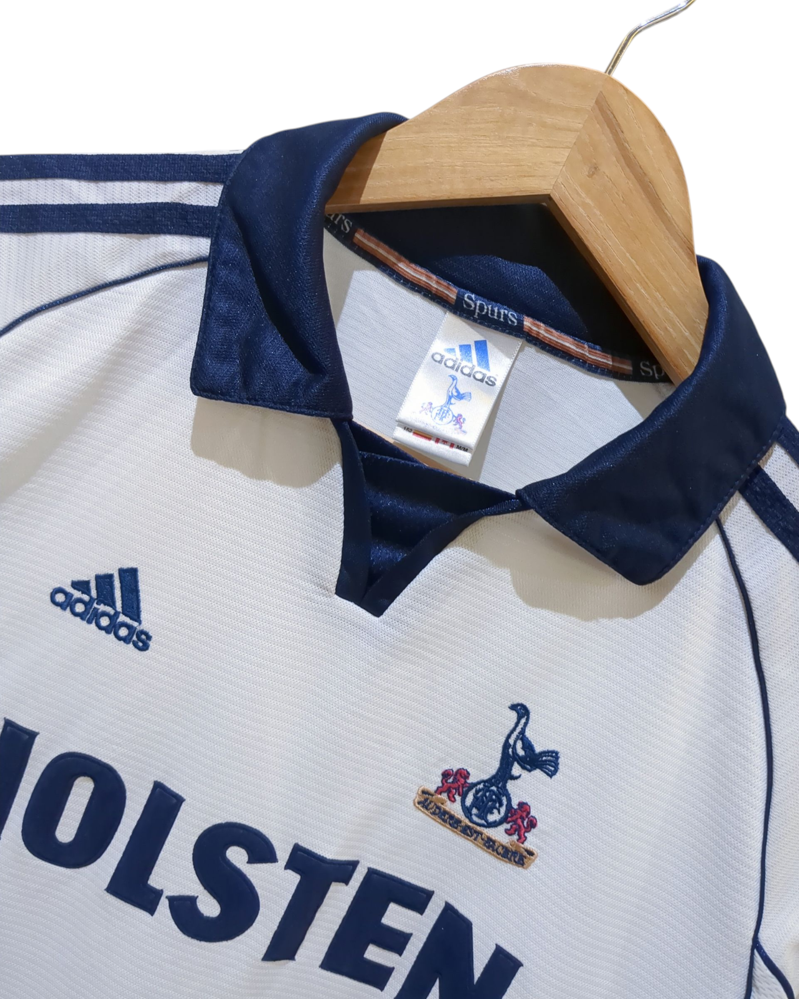 1999-01 Adidas Tottenham Hotspur Home Shirt - (S)