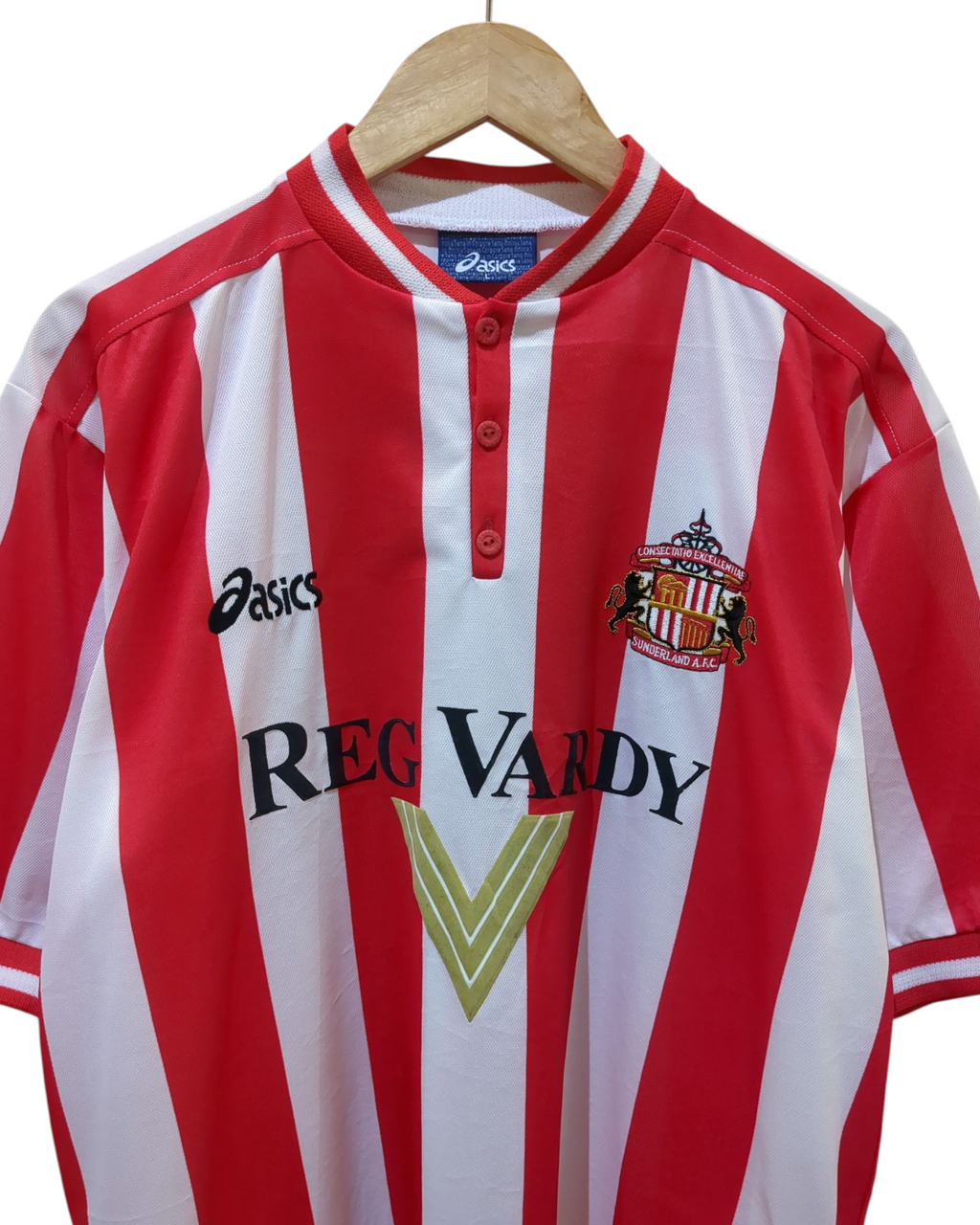 1999-00 Sunderland Asics Home Shirt - (L)